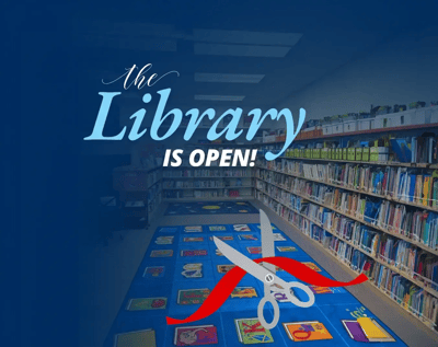 OCASA Elementary's New Library is Now Open!