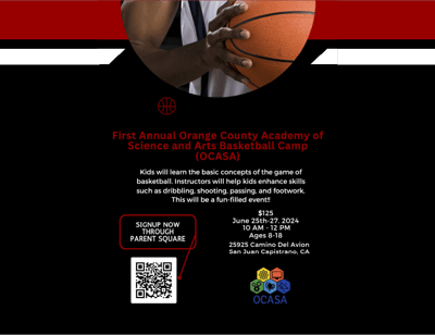 OCASA's Summer Basketball Camp