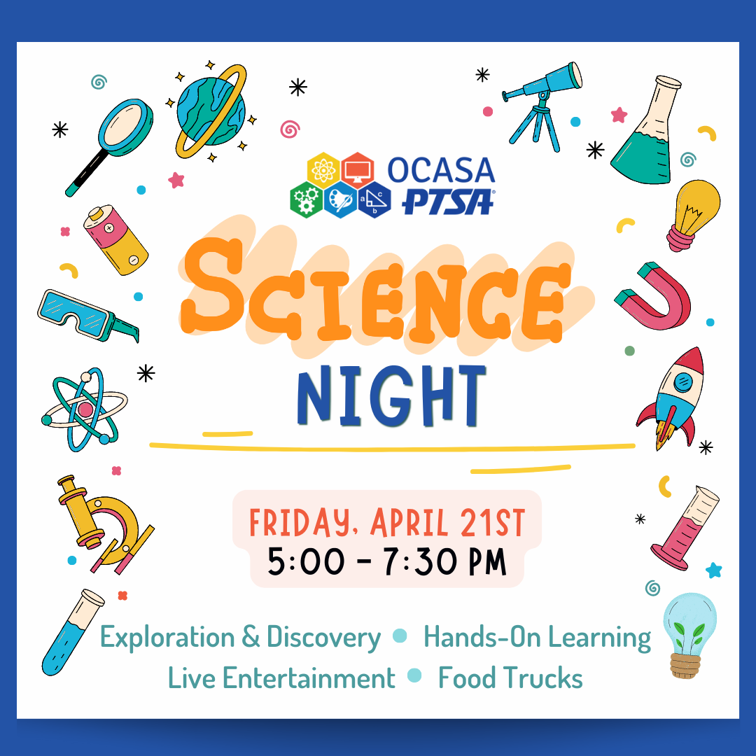 OCASA PTSA Science Night